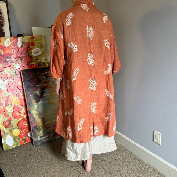 Orange Robe Jacket - Picture 3 of 6